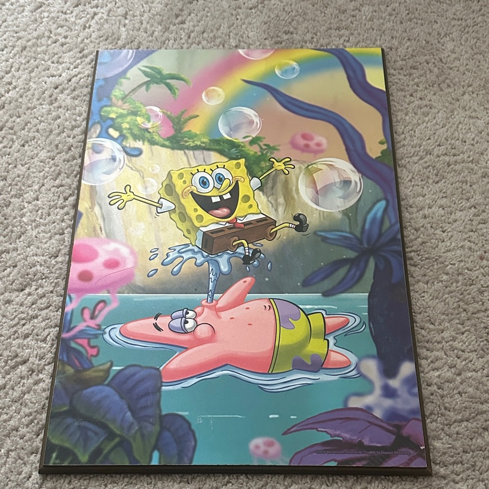 SpongeBob and Patrick Art Print